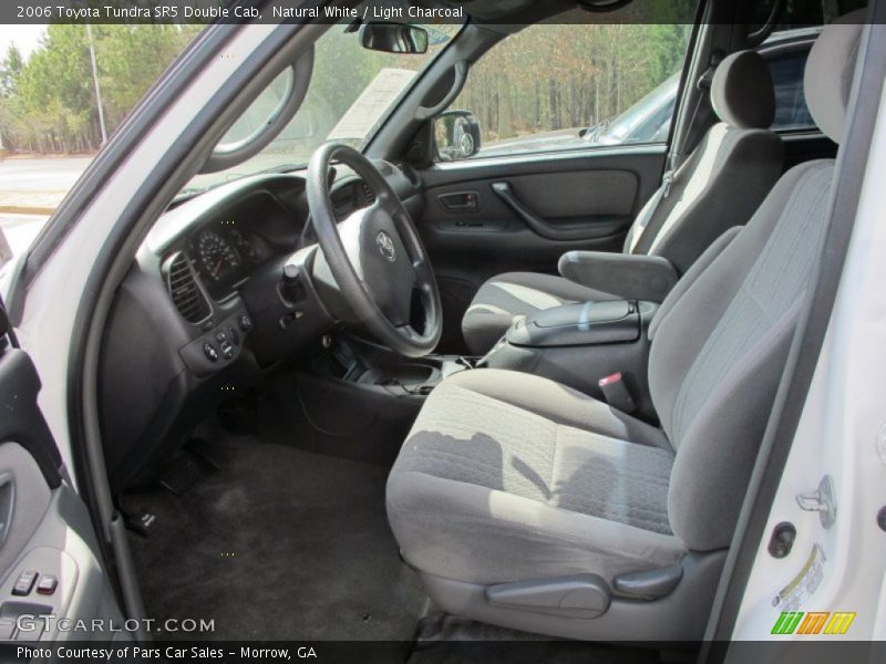Natural White / Light Charcoal 2006 Toyota Tundra SR5 Double Cab