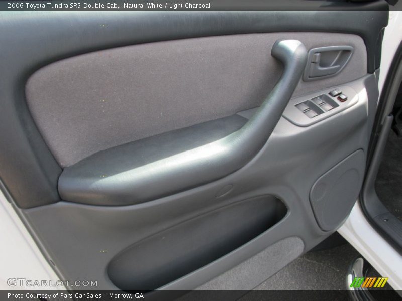 Natural White / Light Charcoal 2006 Toyota Tundra SR5 Double Cab