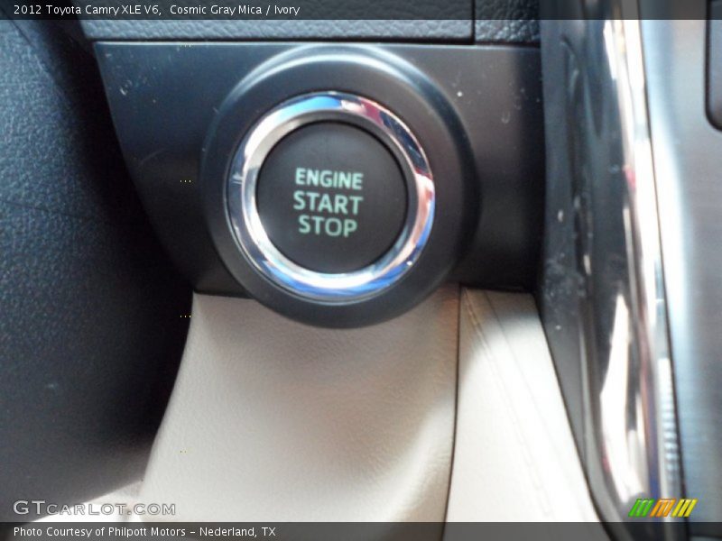 Cosmic Gray Mica / Ivory 2012 Toyota Camry XLE V6
