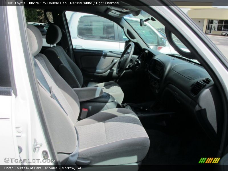 Natural White / Light Charcoal 2006 Toyota Tundra SR5 Double Cab