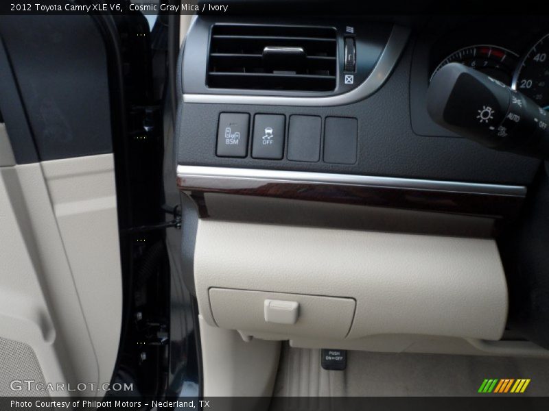 Cosmic Gray Mica / Ivory 2012 Toyota Camry XLE V6