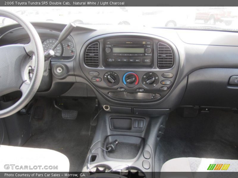 Natural White / Light Charcoal 2006 Toyota Tundra SR5 Double Cab