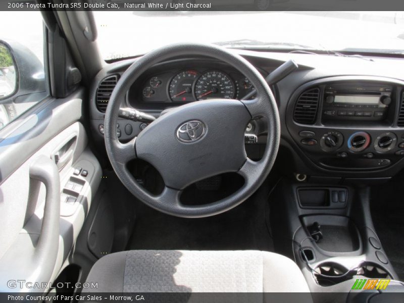 Natural White / Light Charcoal 2006 Toyota Tundra SR5 Double Cab