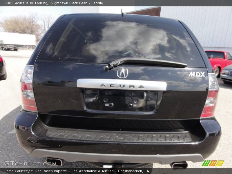 Nighthawk Black Pearl / Saddle 2005 Acura MDX Touring