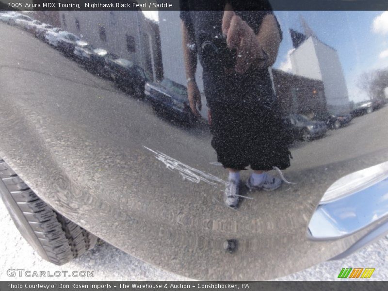 Nighthawk Black Pearl / Saddle 2005 Acura MDX Touring