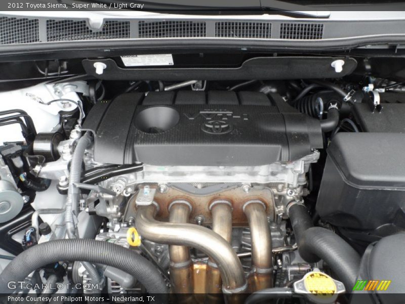 2012 Sienna  Engine - 2.7 Liter DOHC 16-Valve Dual VVT-i 4 Cylinder