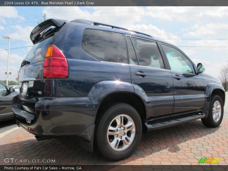 Blue Meridian Pearl / Dark Gray 2004 Lexus GX 470