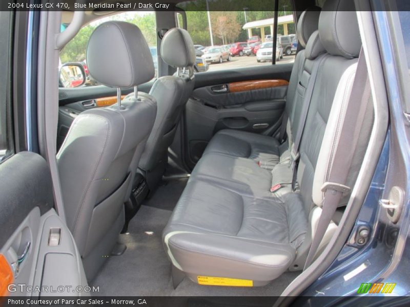Blue Meridian Pearl / Dark Gray 2004 Lexus GX 470
