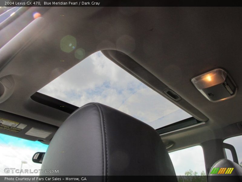 Blue Meridian Pearl / Dark Gray 2004 Lexus GX 470