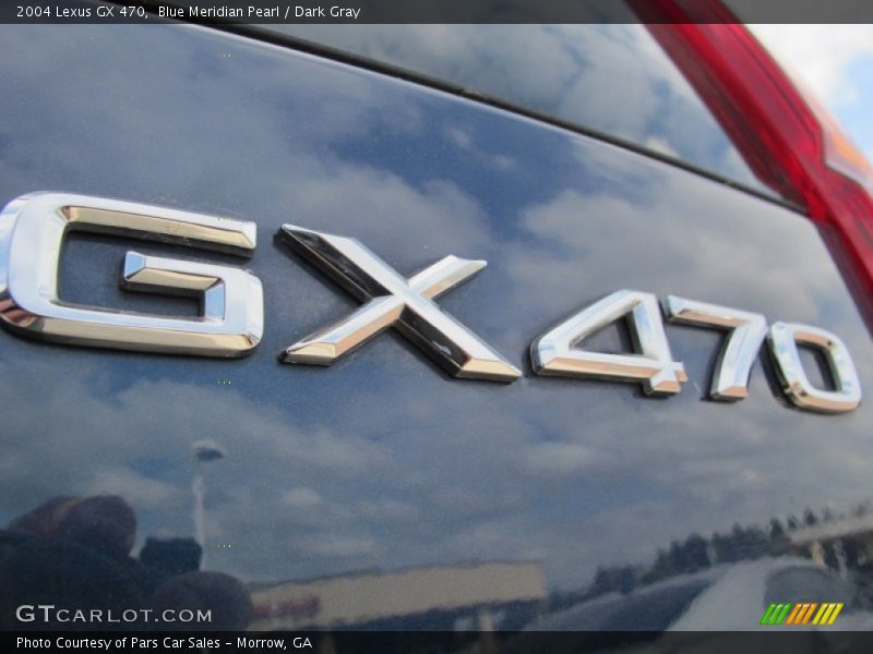 Blue Meridian Pearl / Dark Gray 2004 Lexus GX 470