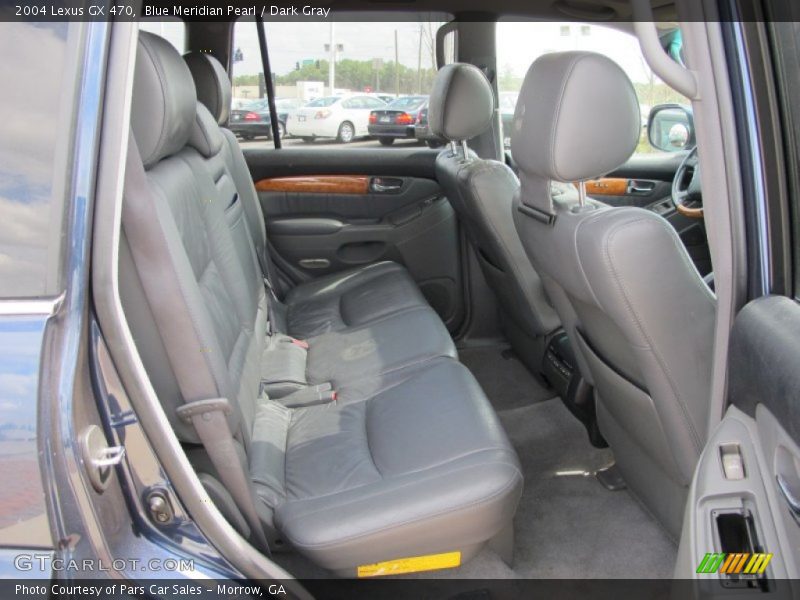 Blue Meridian Pearl / Dark Gray 2004 Lexus GX 470