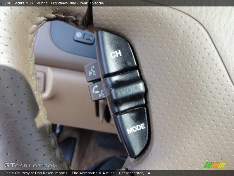 Nighthawk Black Pearl / Saddle 2005 Acura MDX Touring