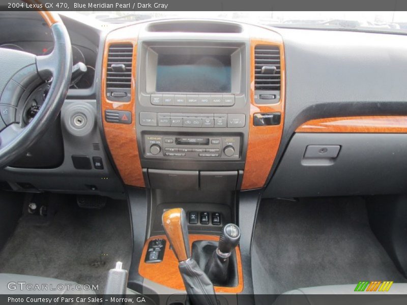 Blue Meridian Pearl / Dark Gray 2004 Lexus GX 470