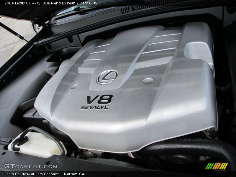 Blue Meridian Pearl / Dark Gray 2004 Lexus GX 470