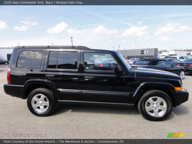 Black / Medium Slate Gray 2006 Jeep Commander 4x4