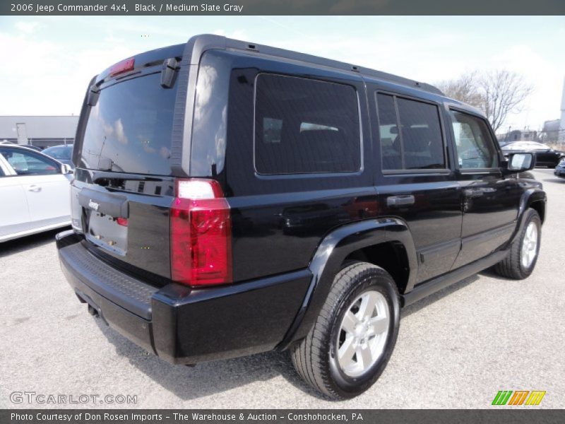 Black / Medium Slate Gray 2006 Jeep Commander 4x4