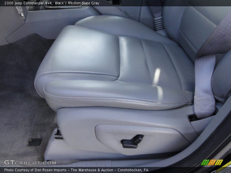 Black / Medium Slate Gray 2006 Jeep Commander 4x4