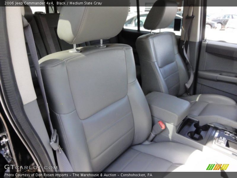 Black / Medium Slate Gray 2006 Jeep Commander 4x4