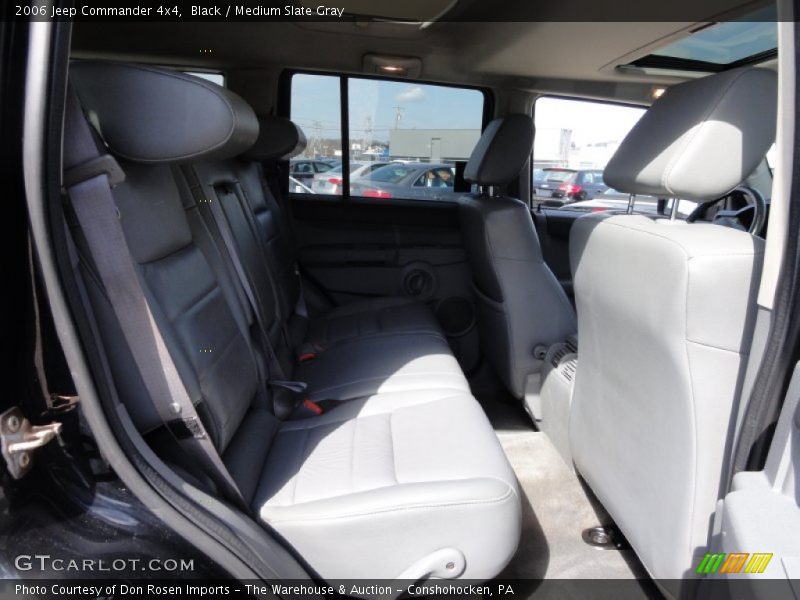Black / Medium Slate Gray 2006 Jeep Commander 4x4