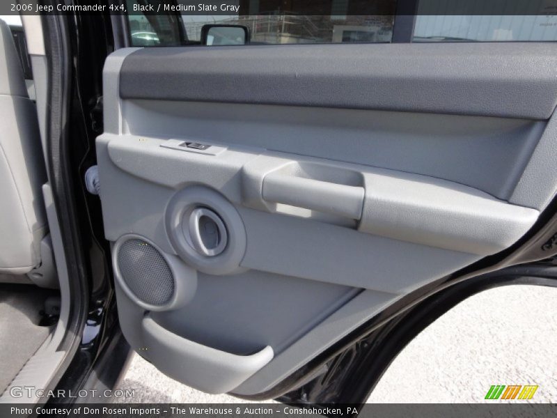 Black / Medium Slate Gray 2006 Jeep Commander 4x4
