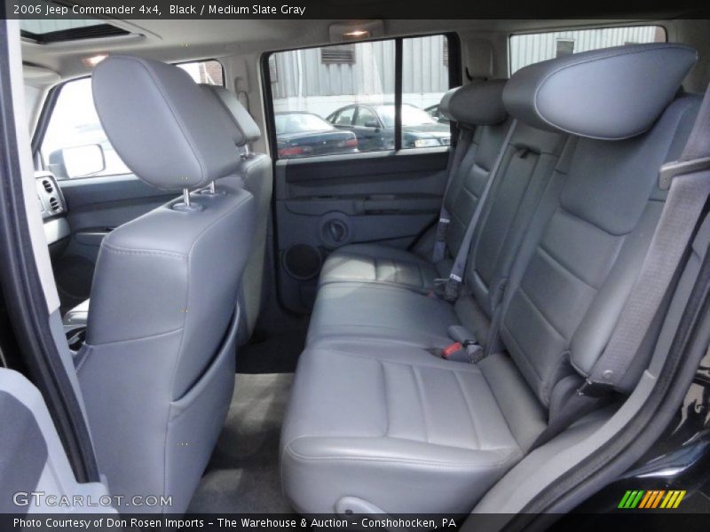 Black / Medium Slate Gray 2006 Jeep Commander 4x4