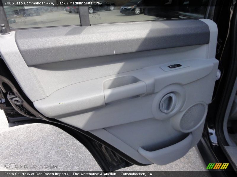 Black / Medium Slate Gray 2006 Jeep Commander 4x4