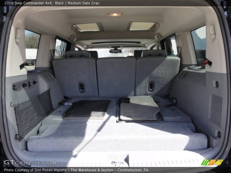 Black / Medium Slate Gray 2006 Jeep Commander 4x4