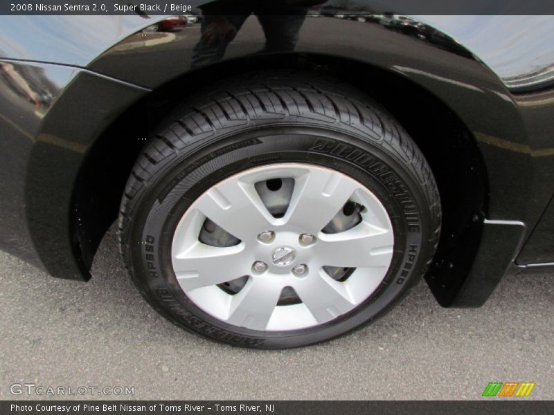 Super Black / Beige 2008 Nissan Sentra 2.0