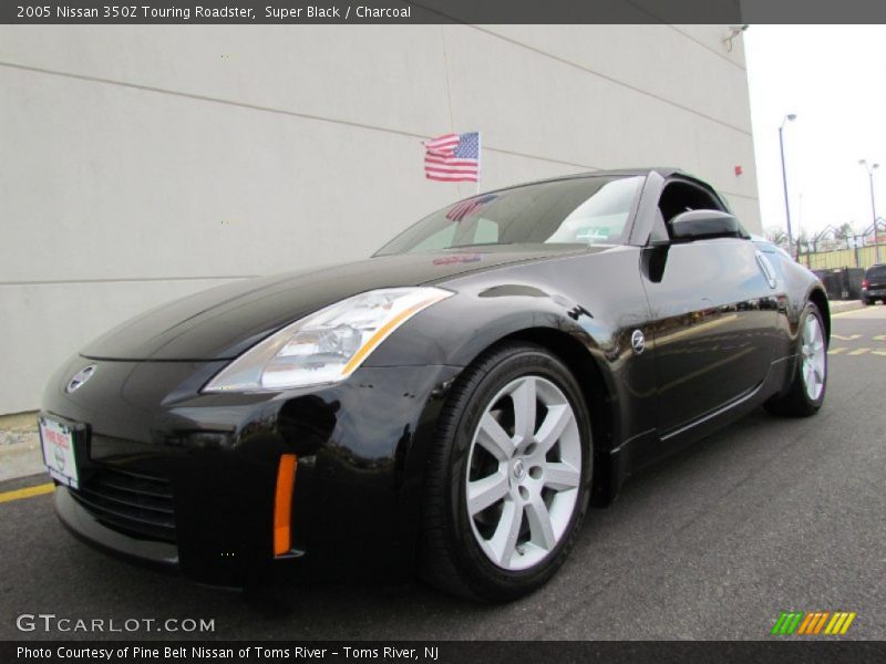 Super Black / Charcoal 2005 Nissan 350Z Touring Roadster