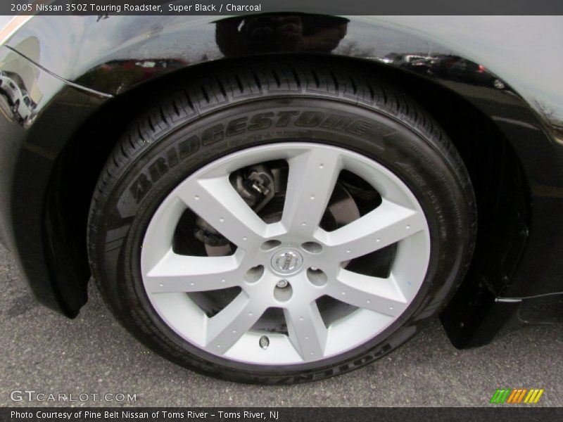 Super Black / Charcoal 2005 Nissan 350Z Touring Roadster