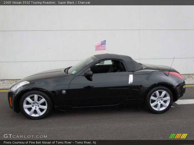 Super Black / Charcoal 2005 Nissan 350Z Touring Roadster