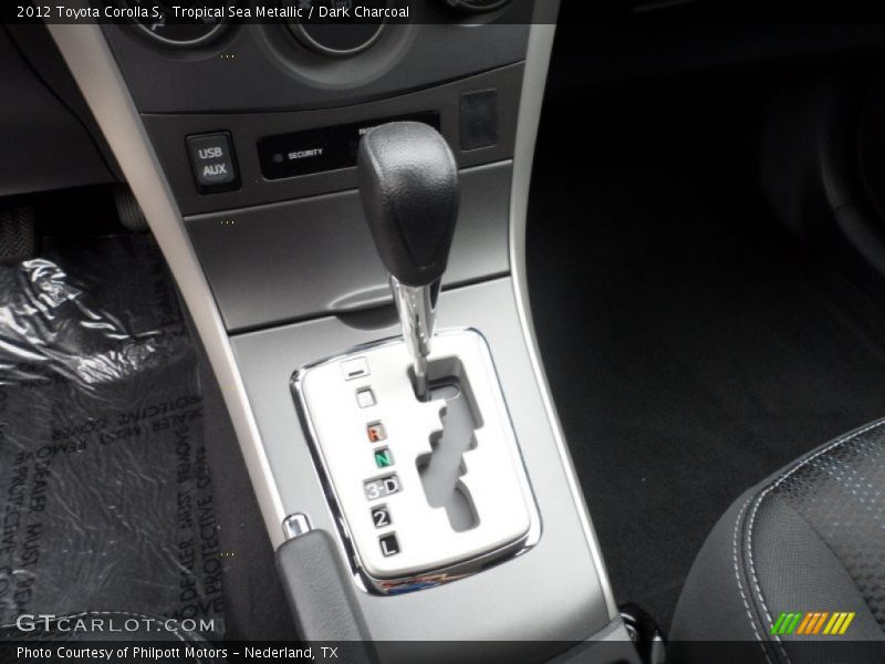  2012 Corolla S 4 Speed ECT-i Automatic Shifter