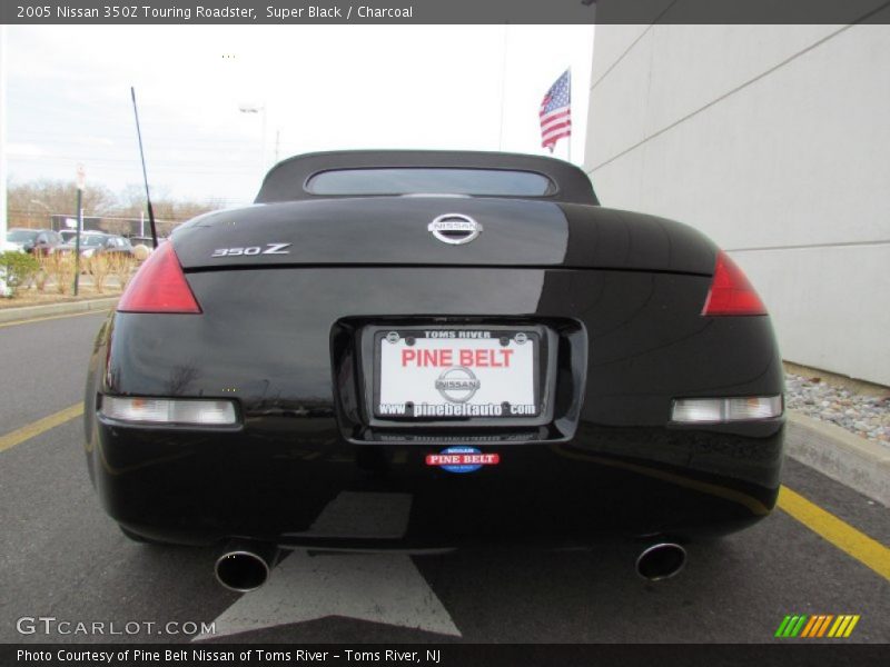 Super Black / Charcoal 2005 Nissan 350Z Touring Roadster