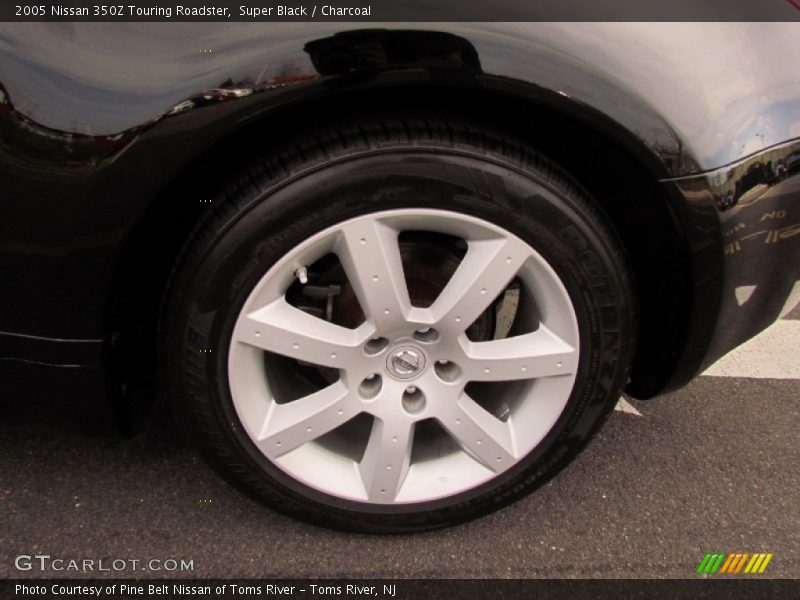 Super Black / Charcoal 2005 Nissan 350Z Touring Roadster
