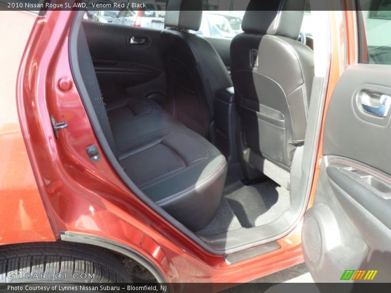 Venom Red / Black 2010 Nissan Rogue SL AWD