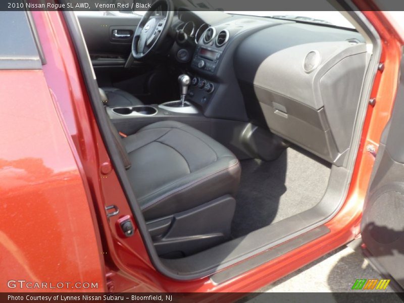 Venom Red / Black 2010 Nissan Rogue SL AWD