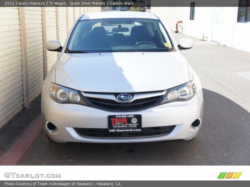 Spark Silver Metallic / Carbon Black 2011 Subaru Impreza 2.5i Wagon