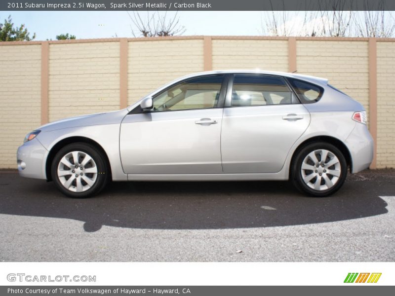 Spark Silver Metallic / Carbon Black 2011 Subaru Impreza 2.5i Wagon