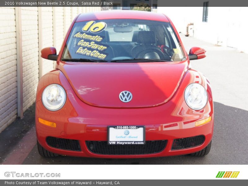 Salsa Red / Black 2010 Volkswagen New Beetle 2.5 Coupe
