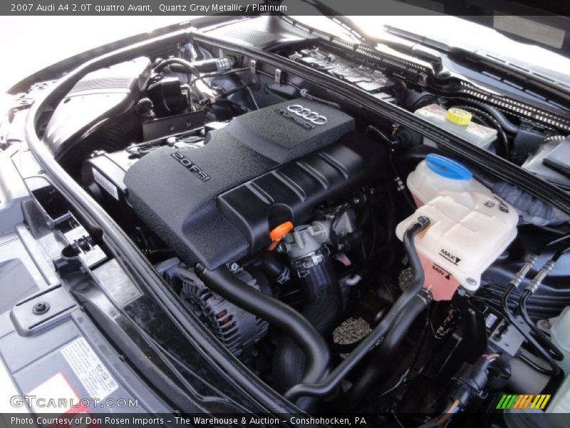 Quartz Gray Metallic / Platinum 2007 Audi A4 2.0T quattro Avant