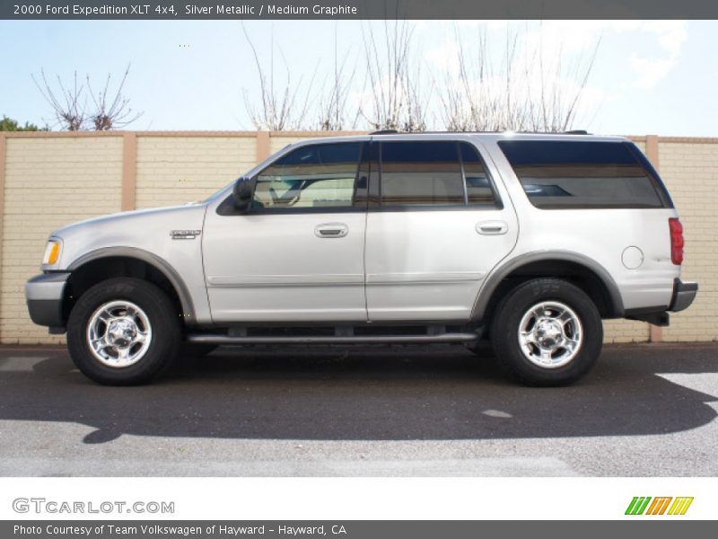 Silver Metallic / Medium Graphite 2000 Ford Expedition XLT 4x4