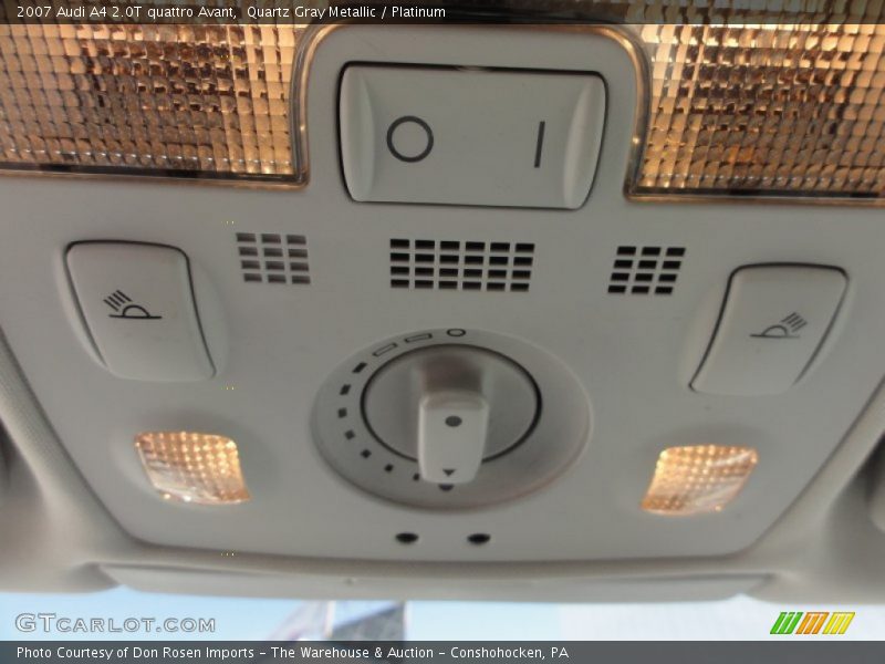Quartz Gray Metallic / Platinum 2007 Audi A4 2.0T quattro Avant