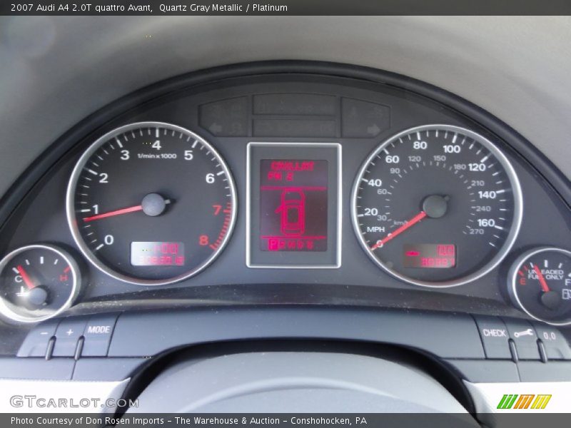 Quartz Gray Metallic / Platinum 2007 Audi A4 2.0T quattro Avant