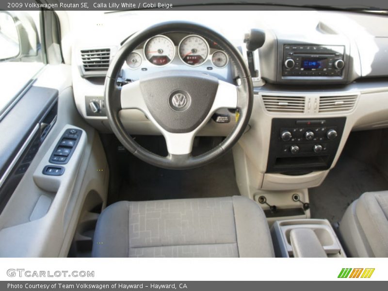 Calla Lilly White / Gobi Beige 2009 Volkswagen Routan SE