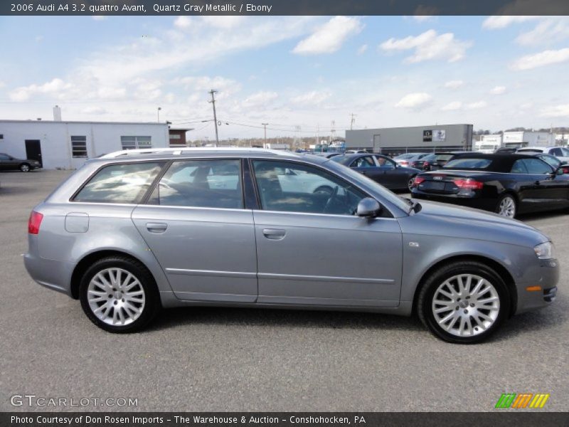 Quartz Gray Metallic / Ebony 2006 Audi A4 3.2 quattro Avant