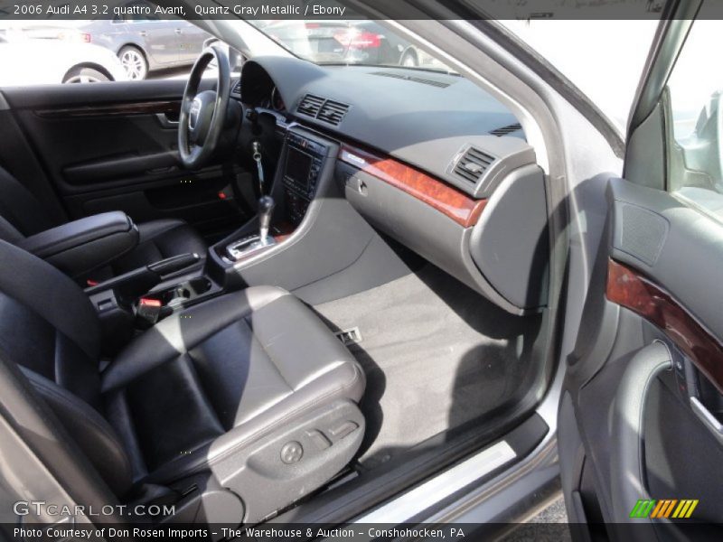 Quartz Gray Metallic / Ebony 2006 Audi A4 3.2 quattro Avant
