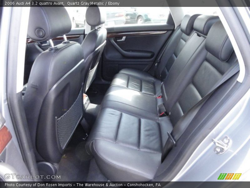 Rear Seat of 2006 A4 3.2 quattro Avant