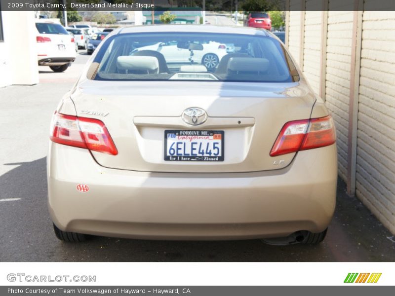 Desert Sand Metallic / Bisque 2009 Toyota Camry