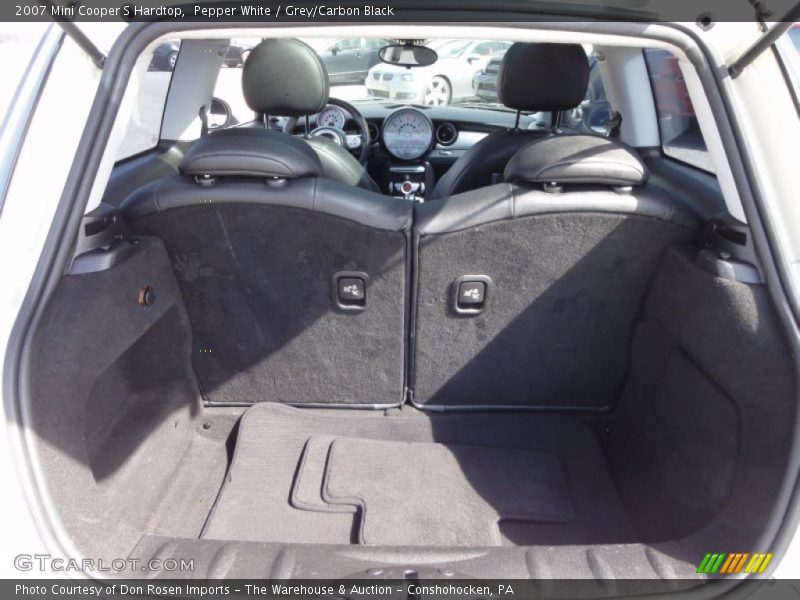 Pepper White / Grey/Carbon Black 2007 Mini Cooper S Hardtop