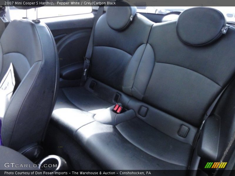 Pepper White / Grey/Carbon Black 2007 Mini Cooper S Hardtop